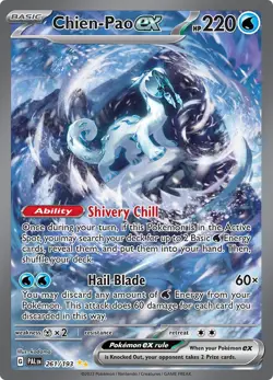 Chien-Pao ex - 261/193 Paldea Evolved Special Illustration Pokemon - NM/MINT - Image 1