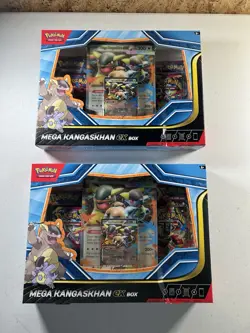 Pokemon TCG: Mega Evolutions Mega Kangaskhan ex Box New Sealed X2 ***Damage*** - Image 1