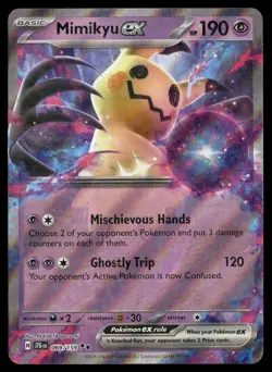 Mimikyu ex 069/159 Double Rare Journey Together Pokemon NM/M - Image 1