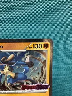 Pokemon 114/198 Lucario Cosmo SWIRL Foil Stamped NM Promo - Image 3
