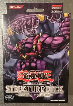 YUGIOH Zombie Madness 1st Edition Structure Deck Factory Sealed Minor Creases 53334399654 - Image 1