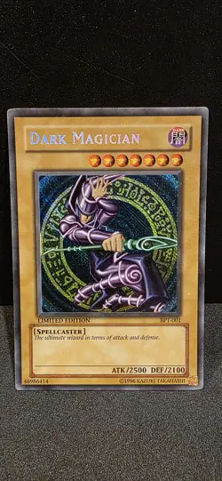 Konami Yu-Gi-Oh! Dark Magician Secret Rare Foil BPT-001 Limited Edition EN - Image 1