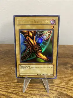 LEFT LEG OF THE FORBIDDEN ONE LOB 121 LP UNLIMITED YU GI OH - Image 1