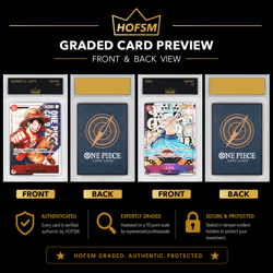 One Piece HOFSM 10 Graded Anime Card Mystery Pack - Image 2