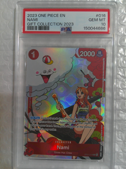 2023 One Piece Nami #016 Gift Collection English - PSA 10 GEM MINT - Free Ship - Image 1