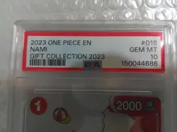 2023 One Piece Nami #016 Gift Collection English - PSA 10 GEM MINT - Free Ship - Image 4