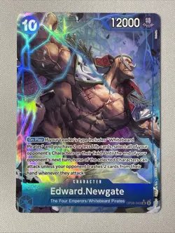 One Piece - Two Legends - OP08-043 - Edward.Newgate - SR Alt Art - Image 1