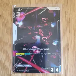 Gundam Pharact GD01-071 R+ | ENGLISH Gundam Card Game, Newtype Rising Alt Art - Image 1