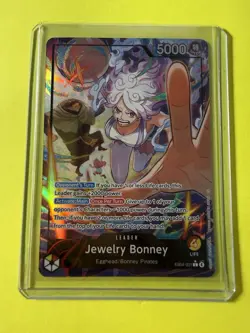 One Piece TCG OP15 -EB04 Jewelry Bonney Leader Alt Art EB04-001 NM - Image 1