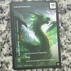 Wonders of the First Call of the Stones Golu the Destroyer 019/402 Mythic Flying - Image 1