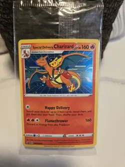 SWIRL Special Delivery Charizard Promo Card Pokemon Center - Image 1