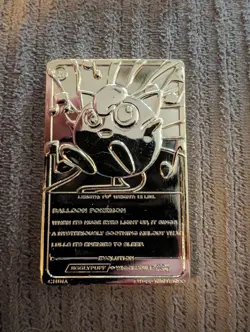 Burger King 1999 Gold Plated Pokemon Cards, Lot of 2, Please Read description - Image 2