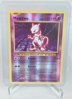 Mewtwo 51/108 Rare Reverse Holo Pokemon Card 2016 - Image 1