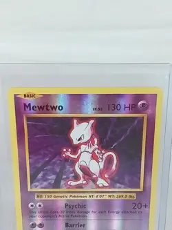 Mewtwo 51/108 Rare Reverse Holo Pokemon Card 2016 - Image 2