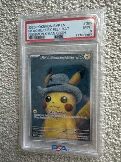 Pikachu with Grey Felt Hat 085 Sv: Scarlet & Violet Promo Cards Regular - Image 1