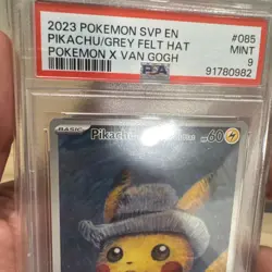 Pikachu with Grey Felt Hat 085 Sv: Scarlet & Violet Promo Cards Regular - Image 3
