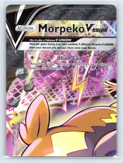 Morpeko V-Union - SWSH288 - Full Art Promo Rare Set Marnie - Pokemon Card - NM - Image 2