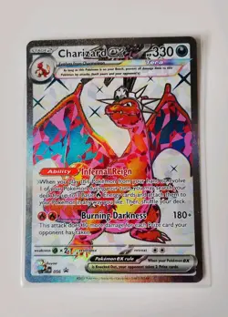 Charizard ex 056 Sv: Scarlet & Violet Promo Cards Holo Pack Fresh Condition 2023 - Image 2