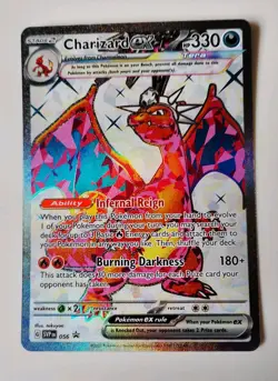 Charizard ex 056 Sv: Scarlet & Violet Promo Cards Holo Pack Fresh Condition 2023 - Image 4
