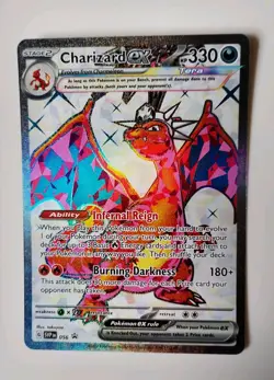 Charizard ex 056 Sv: Scarlet & Violet Promo Cards Holo Pack Fresh Condition 2023 - Image 5