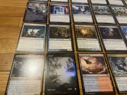 Blue MTG Cards Lot Rare, Foil, Land, And More Magic The Gathering Cards! - Image 3