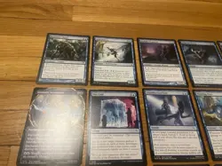 Blue MTG Cards Lot Rare, Foil, Land, And More Magic The Gathering Cards! - Image 5