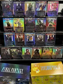 MTG Final Fantasy Full Art Foil Card Lot (21) Near Mint! - Image 1