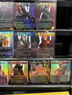 MTG Final Fantasy Full Art Foil Card Lot (21) Near Mint! - Image 5