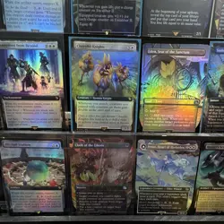 MTG Final Fantasy Foil Borderless Card Lot (23) Near Mint!! - Image 2