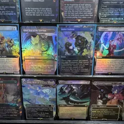 MTG Final Fantasy Foil Borderless Card Lot (23) Near Mint!! - Image 3