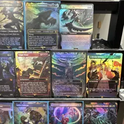 MTG Final Fantasy Foil Borderless Card Lot (23) Near Mint!! - Image 5