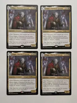 4x Edgar, Charmed Groom - Crimson Vow - Near Mint - MTG - Image 1