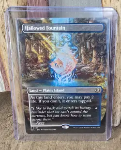 MTG Hallowed Fountain Lorwyn Eclipsed Borderless - Image 1