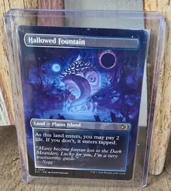 MTG Hallowed Fountain Lorwyn Eclipsed Borderless - Image 2