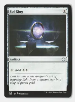 Sol Ring 379 Uncommon Commander: Streets of New Capenna Magic: The Gathering NM - Image 1