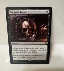 Magic: The Gathering - Vampiric Tutor - Commander Legends NM - Image 1