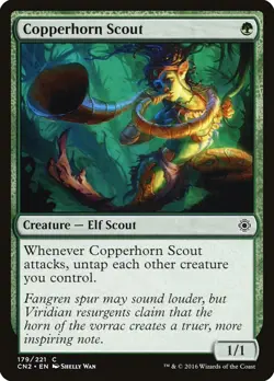 MTG Copperhorn Scout Conspiracy: Take the Crown #179 Common Magic The Gathering - Image 1