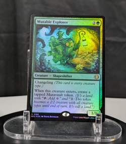 MTG Mutable Explorer TRADITIONAL FOIL NM Lorwyn Eclipsed ECL #0186 Rare - Image 1