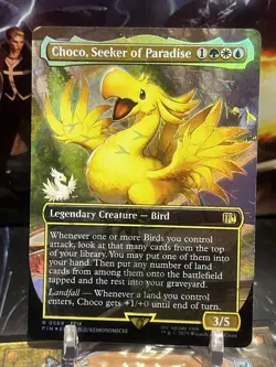 MTG | Choco, Seeker of Paradise (✨Chocobo Track Foil✨) [FINAL FANTASY] - Image 1