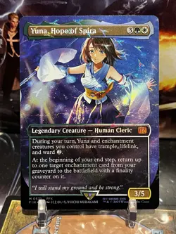 MTG | Yuna, Hope of Spira (✨Chocobo Track Foil✨) [FINAL FANTASY] - Image 1