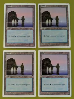 Island (434) x4 Fifth Edition 5th 4x Magic the Gathering MTG White Border - Image 1