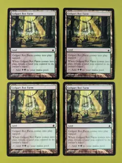 Golgari Rot Farm x4 Ravnica: City of Guilds 4x Playset Magic the Gathering MTG - Image 1