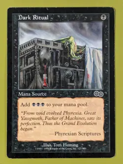 Dark Ritual x1 Urza's Saga 1x Magic the Gathering MTG - Image 1