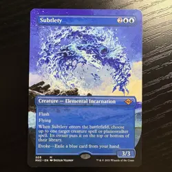 Subtlety Borderless Mythic Regular MTG Modern Horizons 2 #309 NM - Image 1