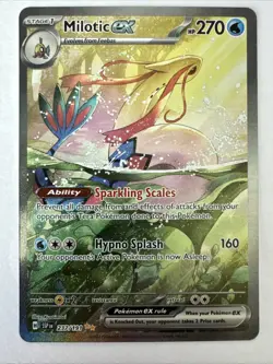 Pokemon TCG Milotic EX 237/191 Surging Sparks Special Illustration Rare - Image 1