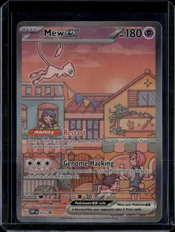 2023 Scarlet & Violet 151 Mew EX Holo Black Star Promo #SVP EN 053 - Image 1