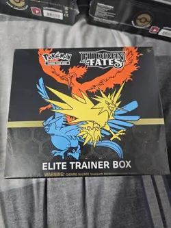 Pokemon Hidden Fates Elite Trainer Box ETB Brand New & Sealed. Same day dispatch - Image 1