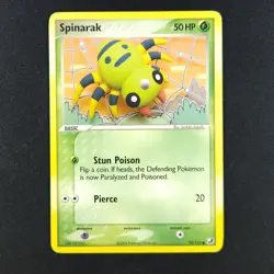 Spinarak 75/115 - Unseen Forces - Pokemon Card - Image 1