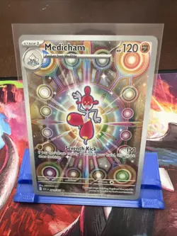 Medicham 241/217 Illustration Rare Ascended Heroes Pokemon Card - Image 1