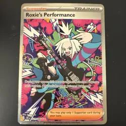Pokemon TCG Roxie’s Performance Special Illustration Rare 121/086 read disc - Image 1